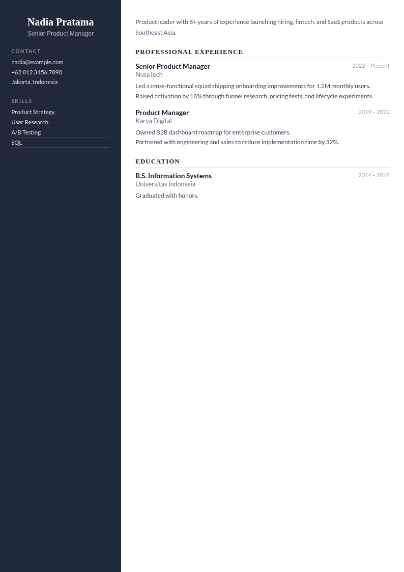 Boardroom template preview