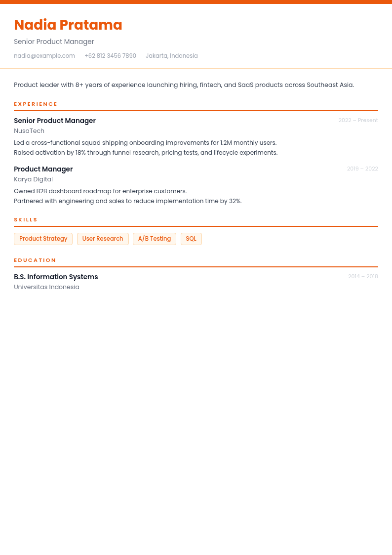 Sandbox template preview